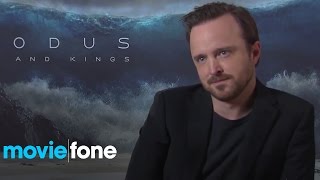 Celebrity 'Exodus: Gods and Kings' | Aaron Paul Interview (EXCLUSIVE) Net Worth