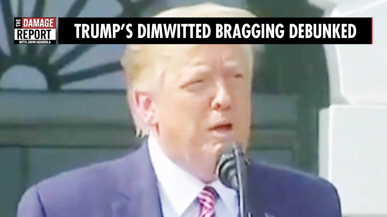 Trump's BRAGGING About Light Bulbs Debunked