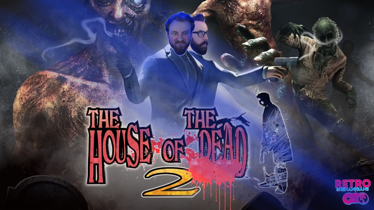 Two Sweaty Boys Shoot Zombies (House of the Dead 2)