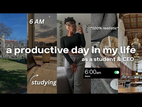 PRODUCTIVE DAY IN MY LIFE AT UMICH