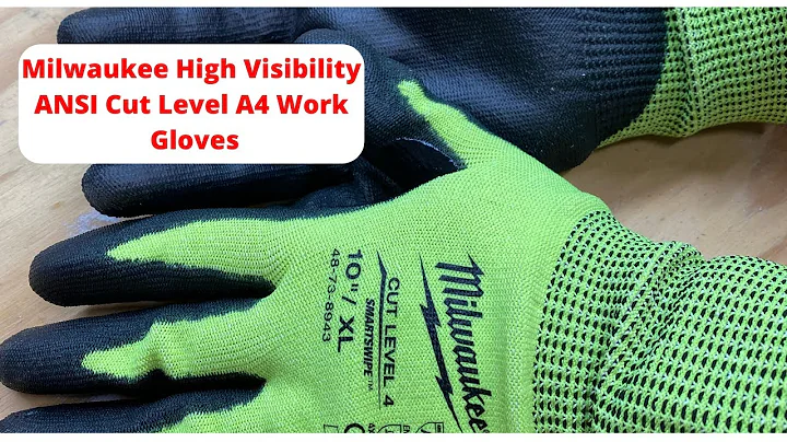 Milwaukee High Visibility ANSI Cut Level A4 Gloves/ Home Depot Seeds review