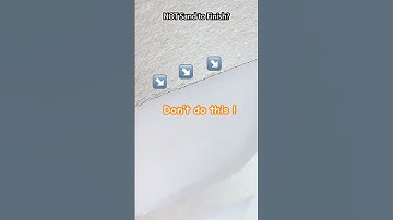 "Afwerking tot schuren, NIET schuren tot afwerking" Afwerking van gipsplaat (geschikt voor beginn...