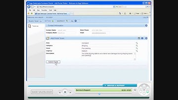 Saleslogix demo of customer service