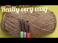 Look at this Most Beautiful Crochet Stitch ⚡! Very nice and easy crochet pattern for tunic and shawl