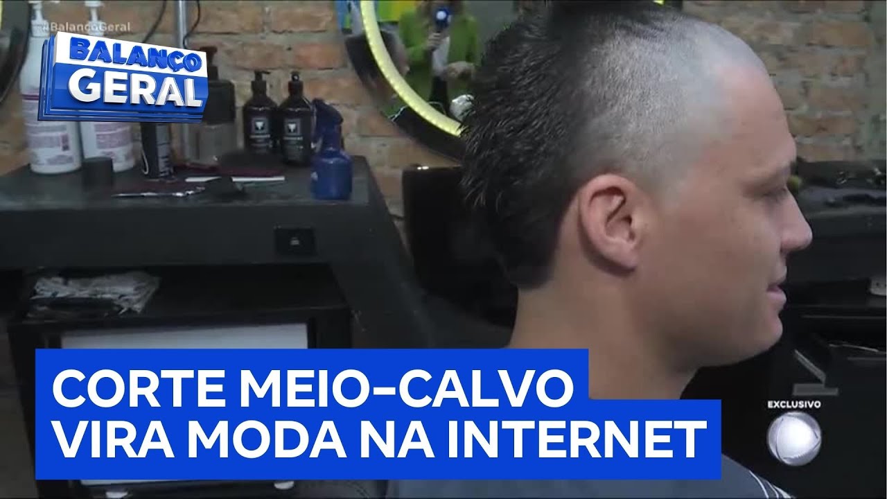Novo corte de cabelo ‘meio-calvo’ faz a cabeça dos homens brasileiros