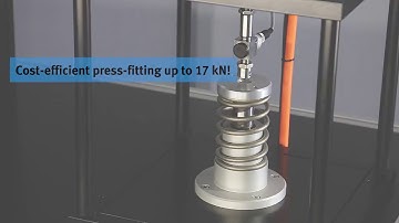 Intuitive software for servo press kit YJKP