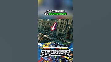 Soundwave huge mistake in Transformers: Dark of the Moon ! #edformers #transformers