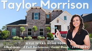 Model Home Tour Taylor Morrison Bordeaux Plan | 6 Creeks | Kyle, TX