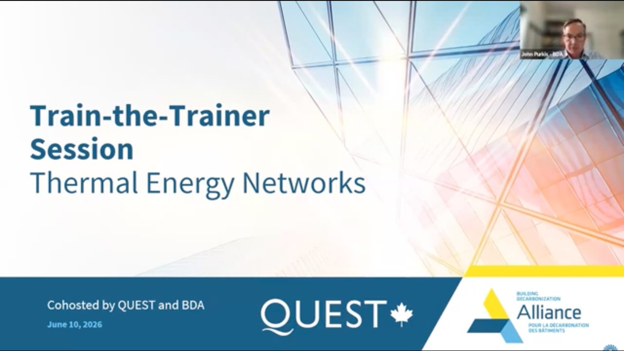 Train-the-Trainer Session: Thermal Energy Networks