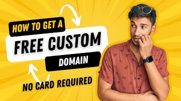 How to get a free custom domain name | 100% Free Website, Cloud Hosting