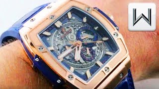 Hublot Spirit of Big Bang King Gold Blue (El Primero) 601.OX.7180.LR Rose Gold Luxury Watch Review