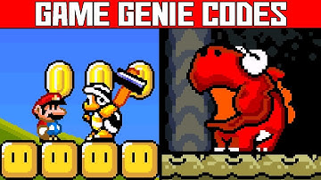 (Superstar Mario World) Hit anywhere & Mid air Jumps - Game Genie Codes - Part 1