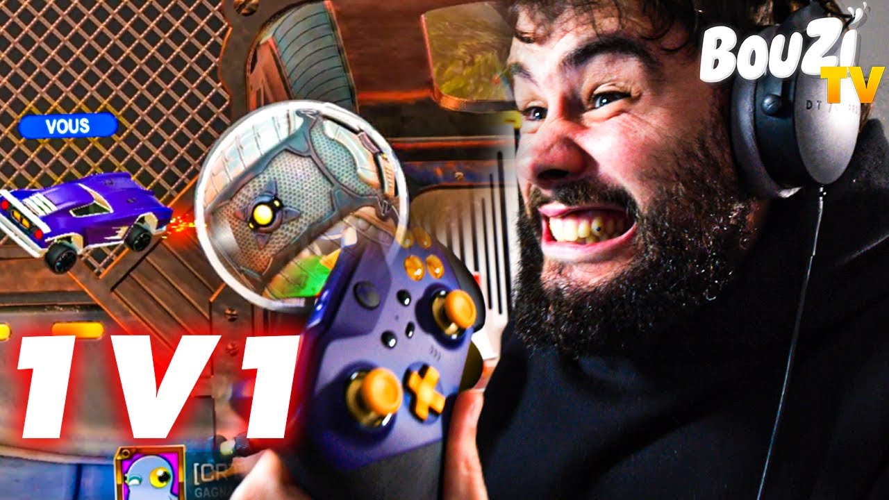 MA MEILLEURE GAME 1V1 ROCKET LEAGUE (la meilleure fin)