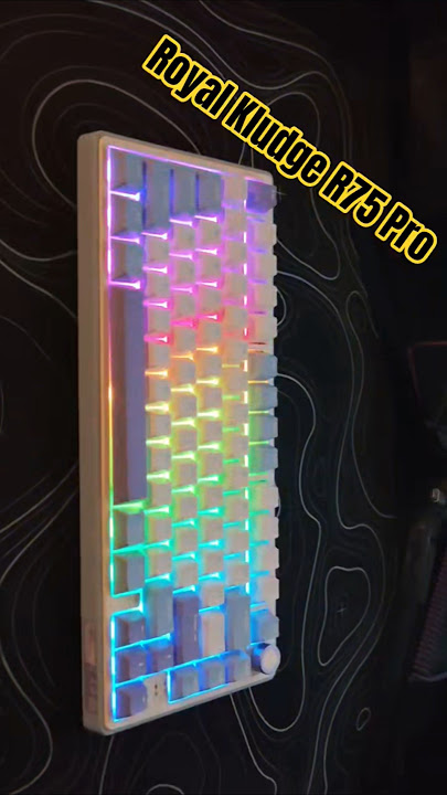 Royal Kludge R75 Pro #keyboard #mechanicalkeyboard #gamingkeyboard