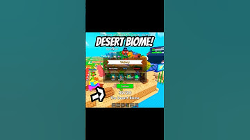 How to Unlock Desert Biome #roblox #plantsvsbrainrot #shorts #nivetadhingramusic