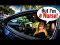 Exhausting Nurse Tries to Wear Down Police