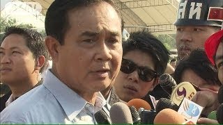 タイ政情不安　軍トップがクーデターに含み(14/01/11)