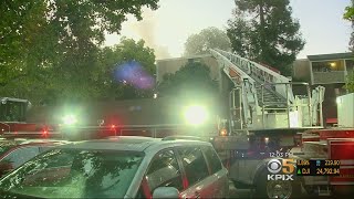 15 People Suffer Smoke Inhalation In 5-Alarm San Jose Apartment Fire