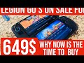 The legion go s is on sale for 649$ why you should buy this over the legion go z2 
