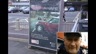 Be Aware of Bikes Poster to Save a Life by Raising Awareness of What Could Happen