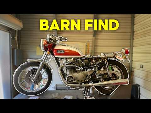 Will this free 50yr old Yamaha finally run and drive? - video from Motohunt