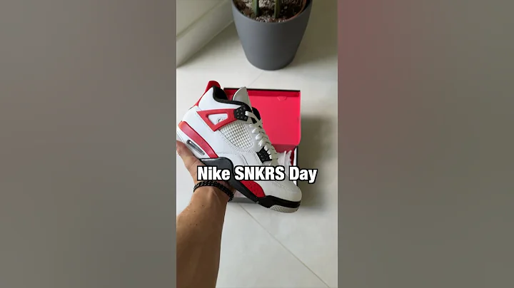 Wearing the Jordan 4 Red Cement