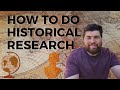 How To Do Historical Research For Your Book or Screenplay