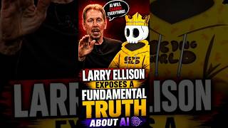 Larry Ellison Just Exposed AI’s Biggest Problem 😱 #ai #sagexp #shorts
