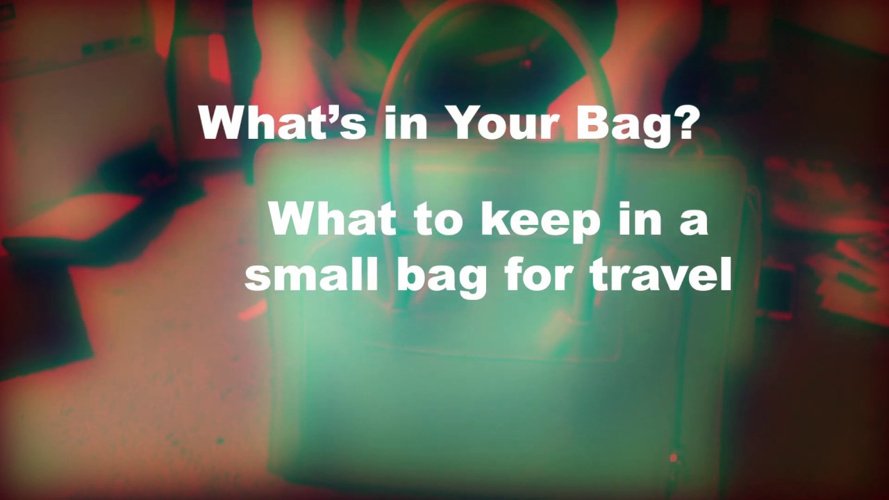 What's in Your Bag? YouTube