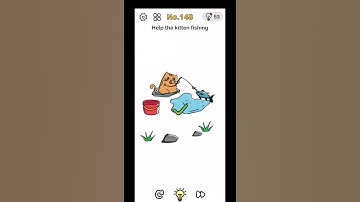 Brain Out Level 148 - Help the kitten fishing
