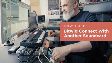 How I Use Bitwig Connect With Another Soundcard