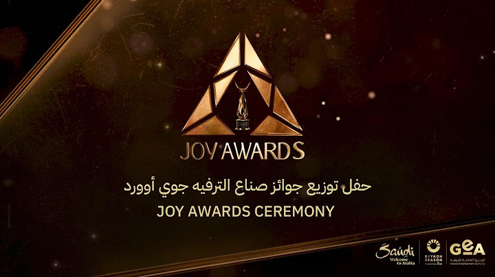 بث مباشر لحفل توزيع جوائز صناع الترفيه #جوي_أوورد 2025 | Live stream of #JoyAwards Ceremony