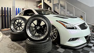 New JDM WHEELS & 6 Piston BREMBOS for G35 with G37 front end These Salvage Yard 6 Piston Calipers Will Fit On Most Nissan Vehicles They Re Dirt Cheap 17z 18z