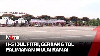 Pantauan Arus Mudik 2022, Kendaraan Pemudik di Tol Palimanan Meningkat | Kabar Siang tvOne