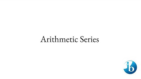 Quick: Arithmetic Series [1.2.2]