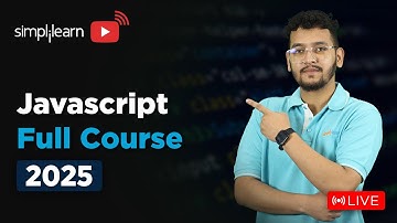 JavaScript Full Course 2026 | JavaScript Tutorial For Beginners | JavaScript Course | Simplilearn