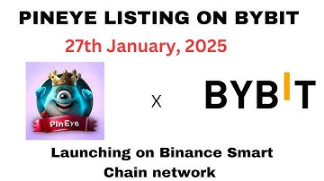 PINEYE LISTING ON BYBIT, BITGET, GATE, KUCOIN