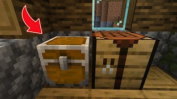 I Created an Iron Chest in Minecraft