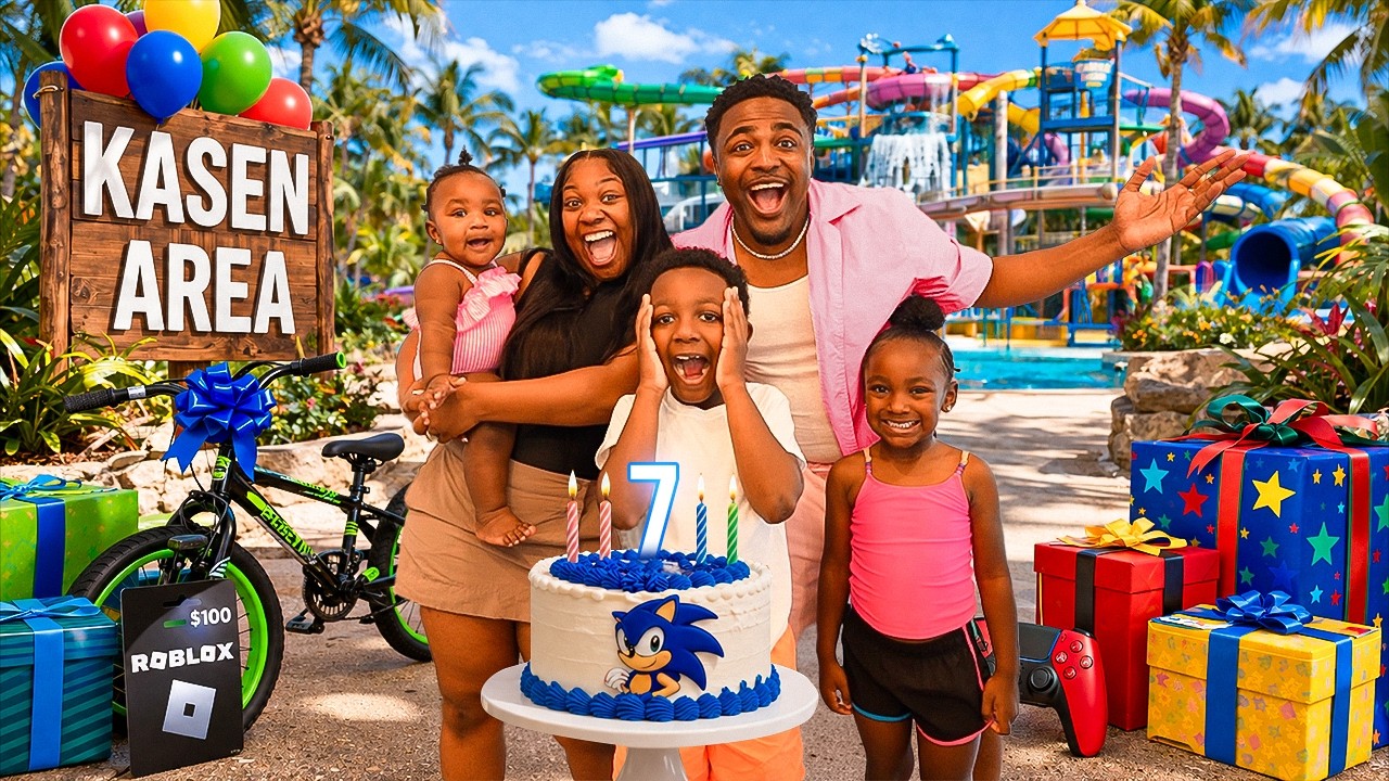 WE SURPRISED KASEN FOR HIS 7TH BIRTHDAY! ❤️