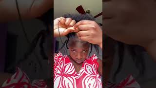 Hairstyle of the day #4chair #naturalhair #tutorial #hairstyles #shorts #short #shortvideo