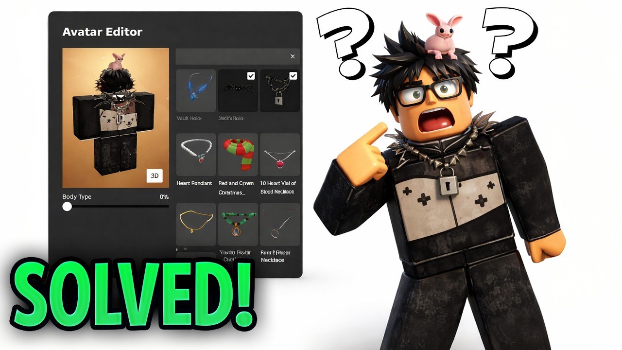 Как экипировать несколько аксессуаров в Roblox