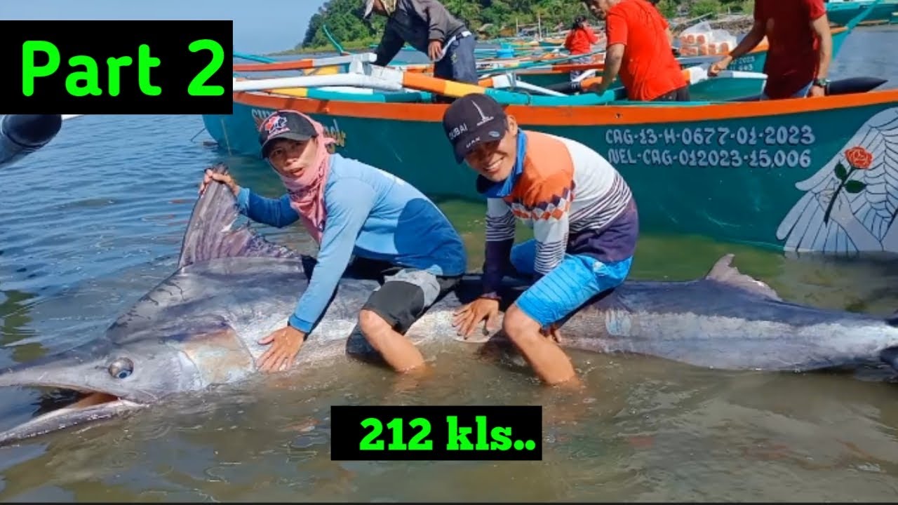 Part 2 |.....64,730 pesos ang total ng benta sa tatlong Blue Marlin ng isang araw lang...😮🎣🙏