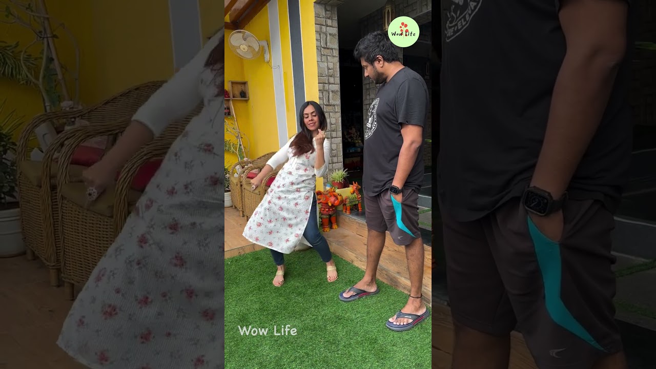 Non Dancing Husband vs Dancing Wife😂💥 | Wow Life | 