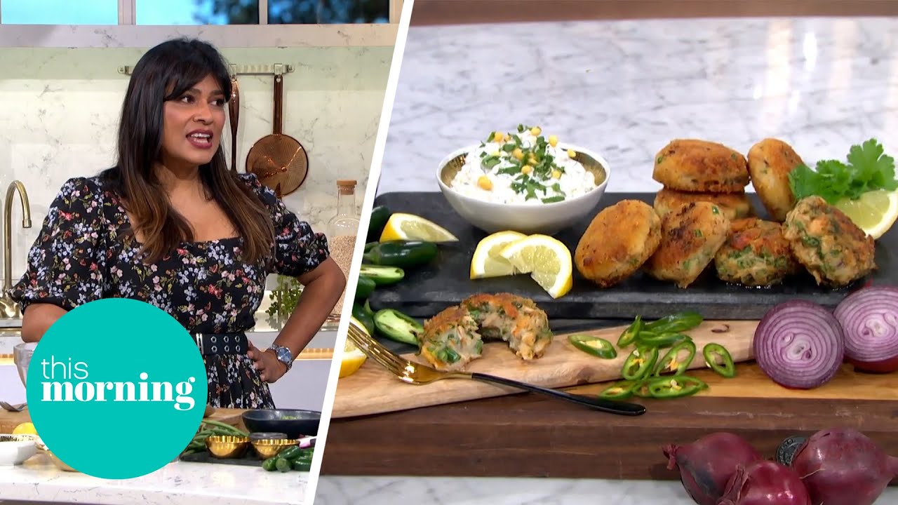 Nisha's Store Cupboard Spiced Fishcakes & Oestrogen Boosting Advice | This Morning