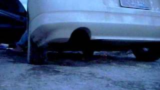 2003 Mitsubishi Eclipse exhaust, semi-straight pipe