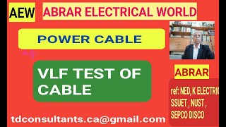 VLF TEST FOR CABLE