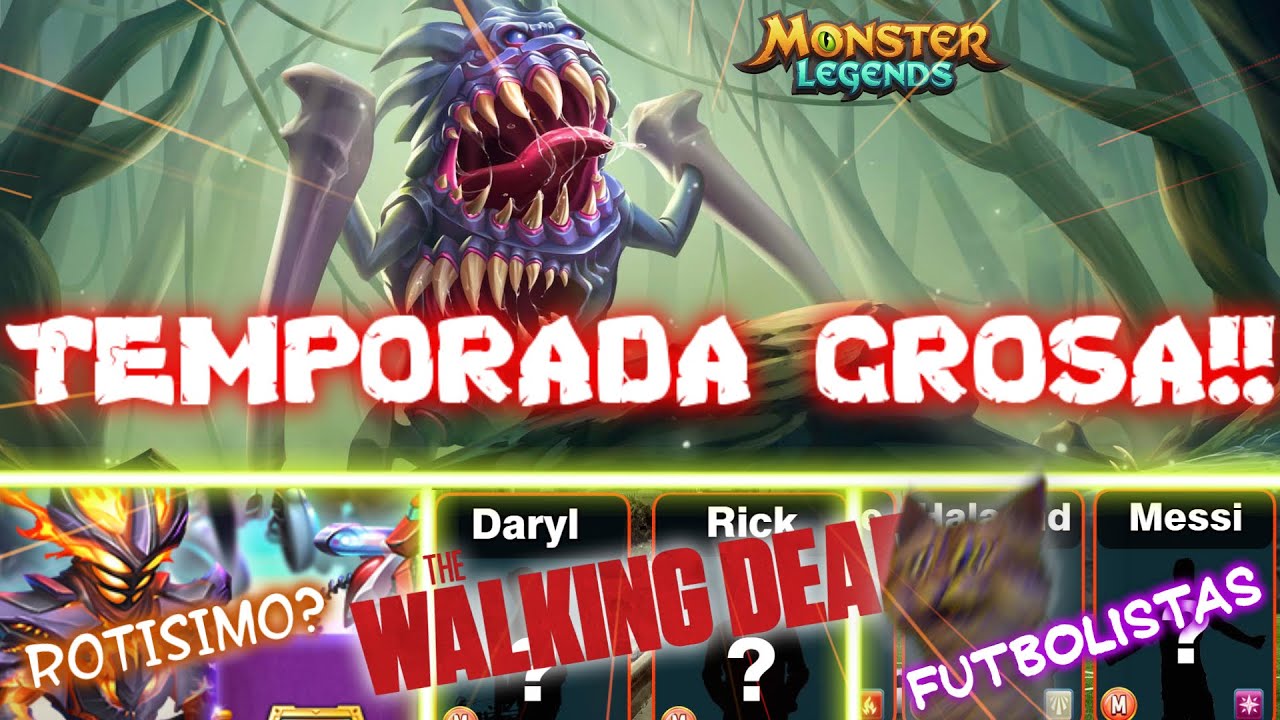 NOTICIERO (COLABORACION CON THE WALKING DEAD?!! MESSI, CRISTIANO?!! Y MAAAS!)😻|Monster Legends 