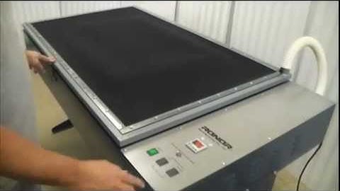 Screen Printing Vacuum Screen Exposure Unit-High output UV.Black Light Flouresent