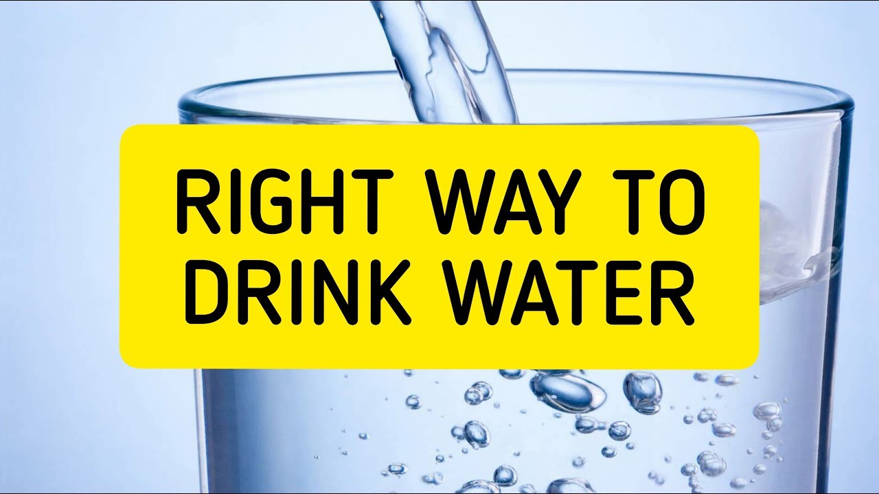 Right Way to Drink Water - By Doc Willie Ong  #14