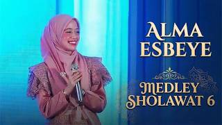 ALMA ESBEYE x AN NURIYA II MEDLEY SHOLAWAT 6 at PONPES AL BAQOROH LIRBOYO